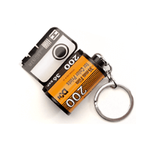 Custom Camera Film Roll Keychain Romantic Gift Design Your Own Now